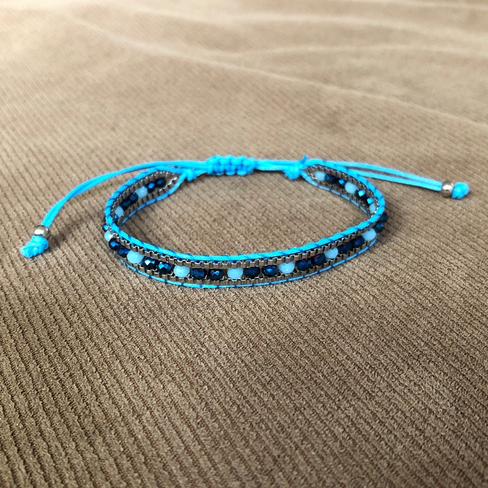 ⚡️2 for $15 Bohemian Weave Rope Crystal Bracelet - Picture 2 of 4